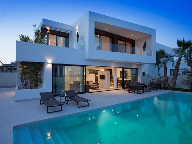 Chalet de lujo obra nueva Madrid